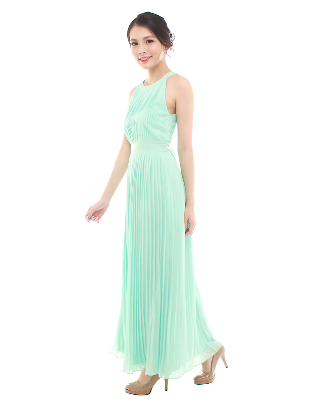 Destiny Maxi Dress in Tiffany